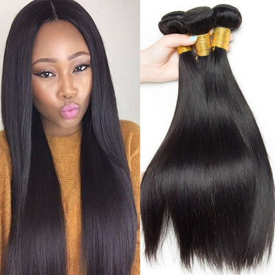 Straight Real Human Hair Extension